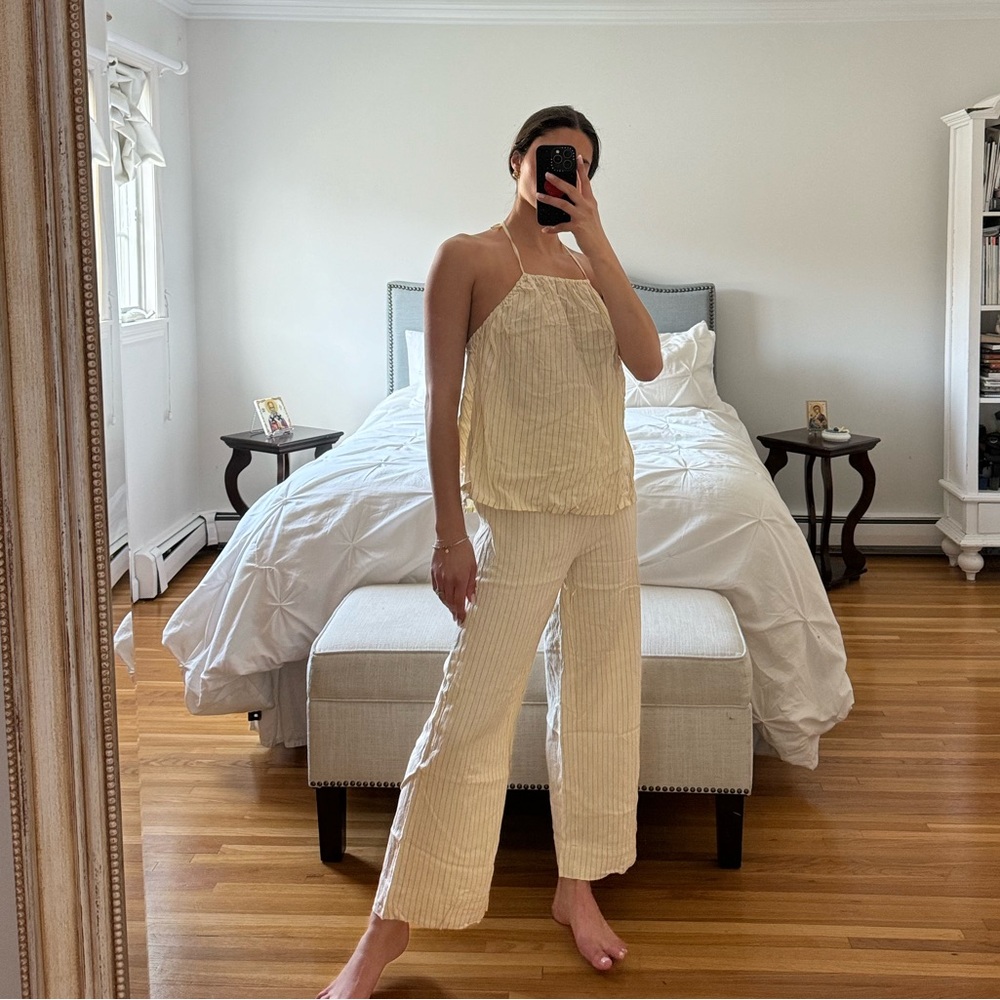 WeWoreWhat Halter + Capree Striped Set